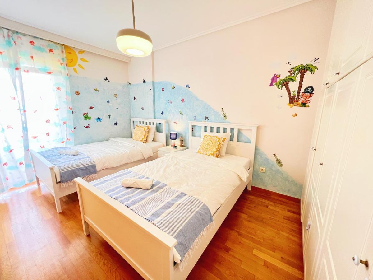 Cozy Fairytal Garden Apartment, Family Friendly, Free Parking, 15 Min To Airport Атина Екстериор снимка