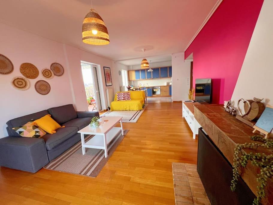 Cozy Fairytal Garden Apartment, Family Friendly, Free Parking, 15 Min To Airport Атина Екстериор снимка