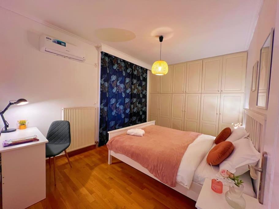 Cozy Fairytal Garden Apartment, Family Friendly, Free Parking, 15 Min To Airport Атина Екстериор снимка