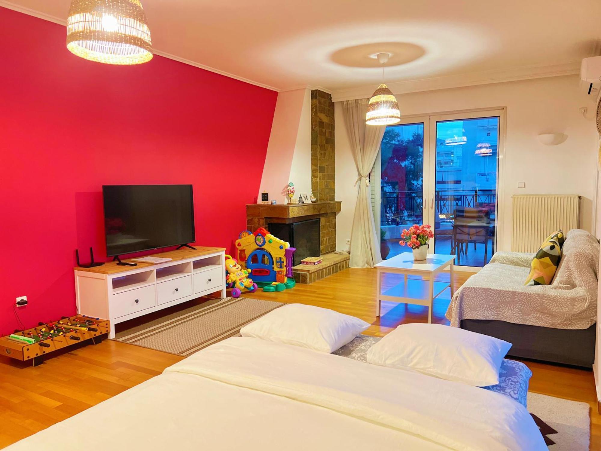 Cozy Fairytal Garden Apartment, Family Friendly, Free Parking, 15 Min To Airport Атина Екстериор снимка